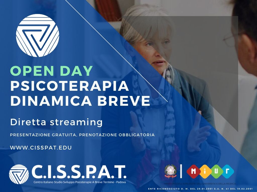 open day cisspat psicoterapie dinamica breve istdp training autogeno