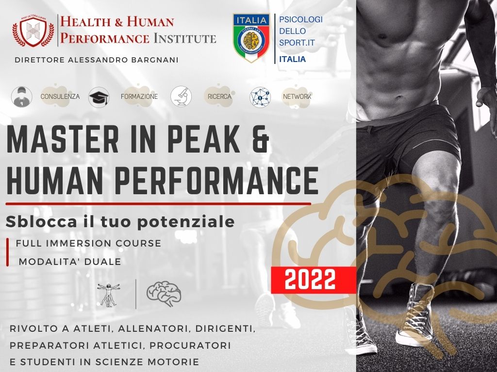Master in Peak & Human Performance 2022