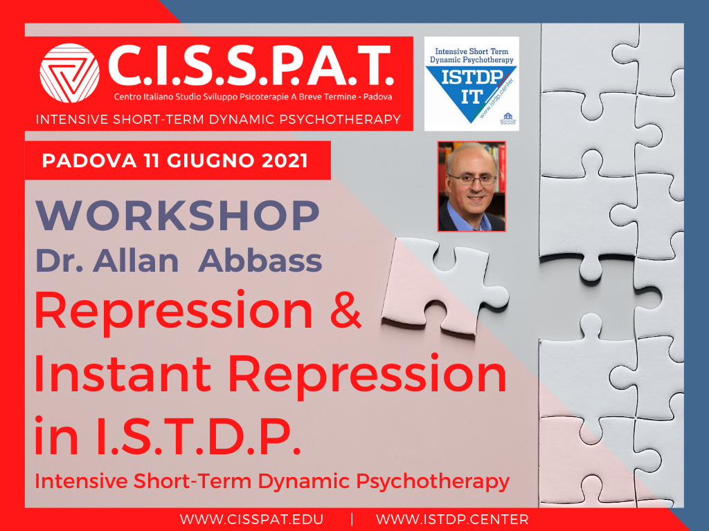 Copia di Intensive Short-term Dynamic Psychotherapy for Repression and Instant Repression