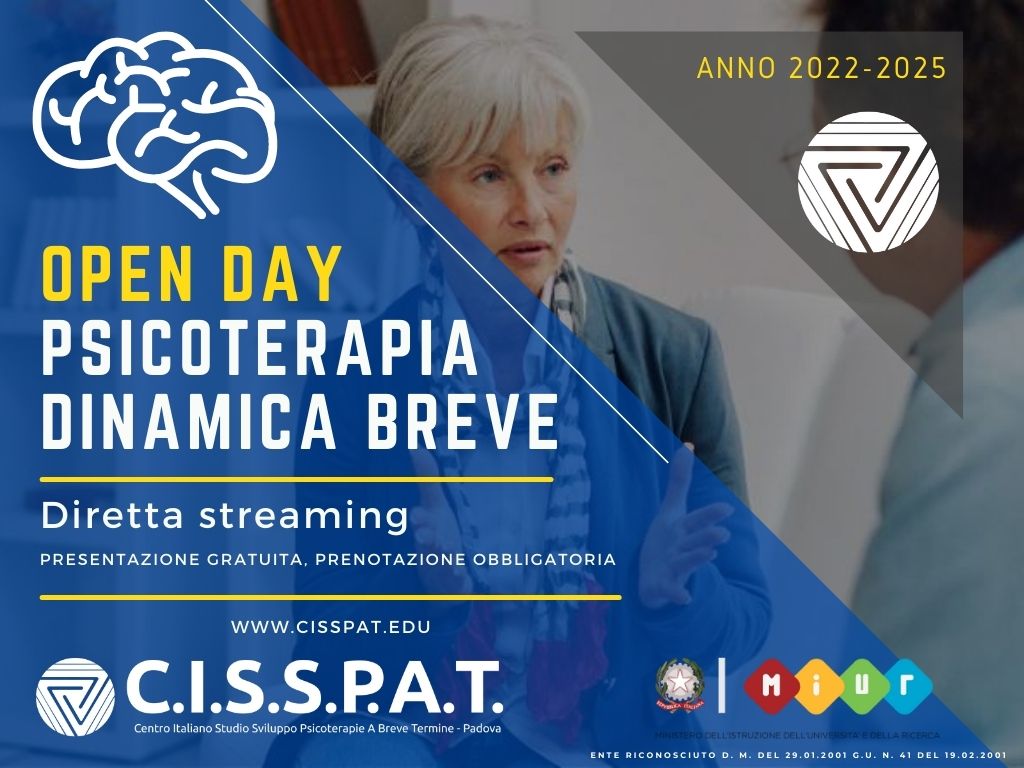 open day Cisspat centro Italiano studio svilupp psicoterapia breve dinamica integrata italia