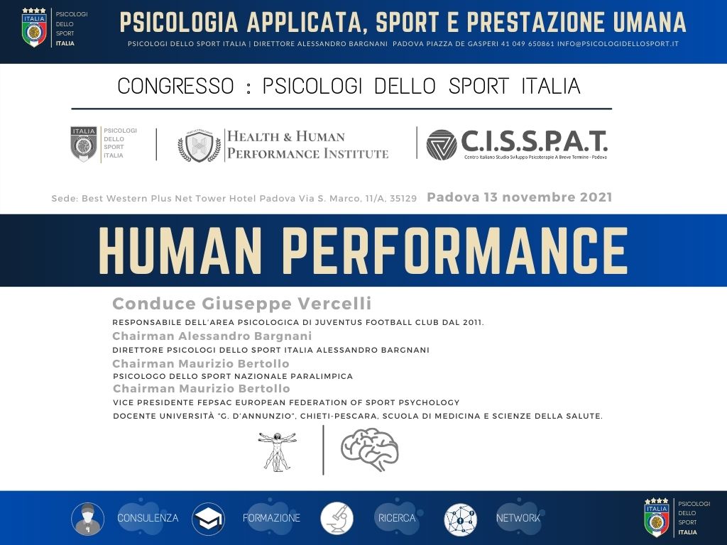 Congresso Human Performance Giuseppe Vercelli Psicologi dello Sport Italia (6)