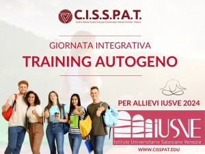 Giornata Integrativa iusve training autogeno