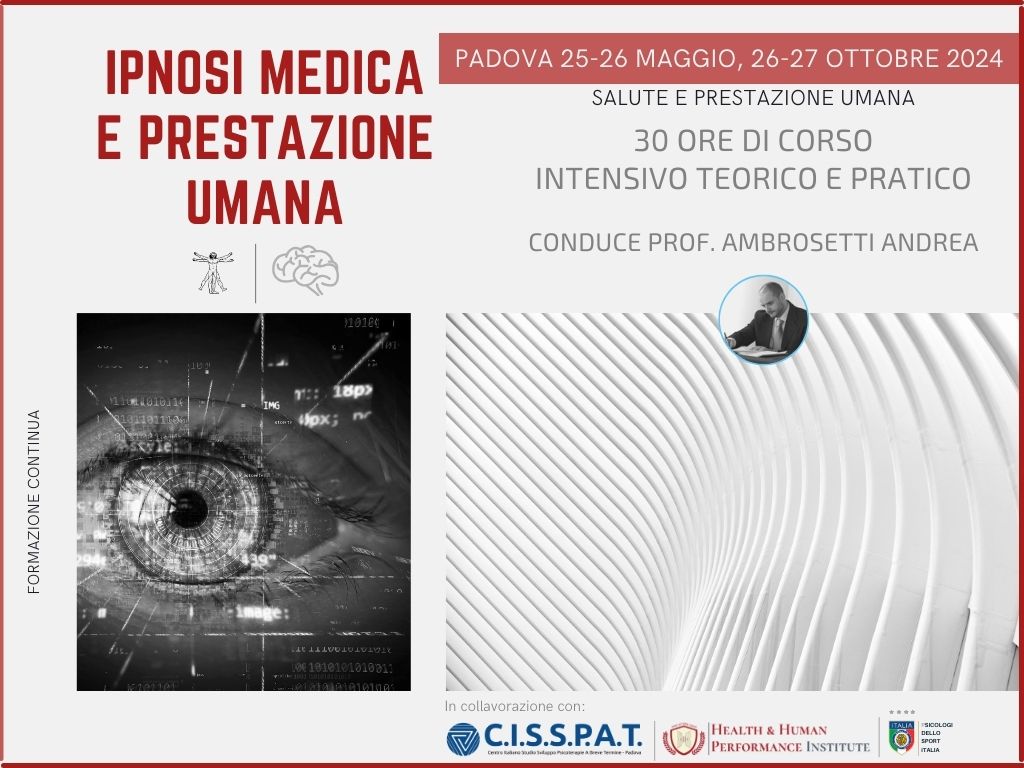 supervisione IPNOSI MEDICA e prestazione umana (1)