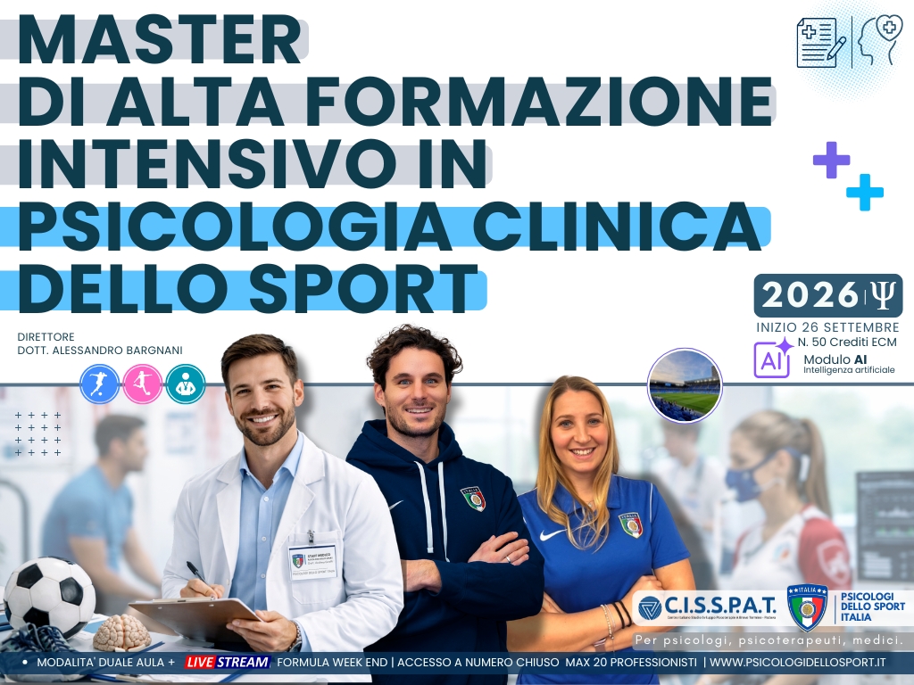 Master di Alta Formazione Intensivo in Psicologia Clinica dello Sport pippero